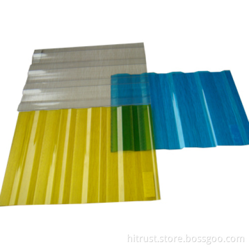 Polycarbonate Embossed and Corrugated Sheet